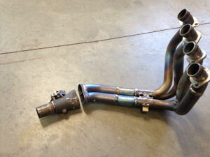 Motorrad 4in1-Anlage kürzen - TRS -Thorsten Rademacher Sondermetallbau Bielefeld