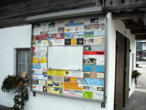 Reklamewand Edelstahl- TRS -Thorsten Rademacher Sondermetallbau Bielefeld